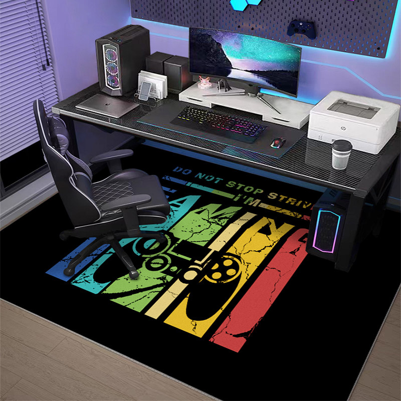 Pc Gaming Chair - VIKAMA Kaymaz Sandalye Matı Oyun Masası