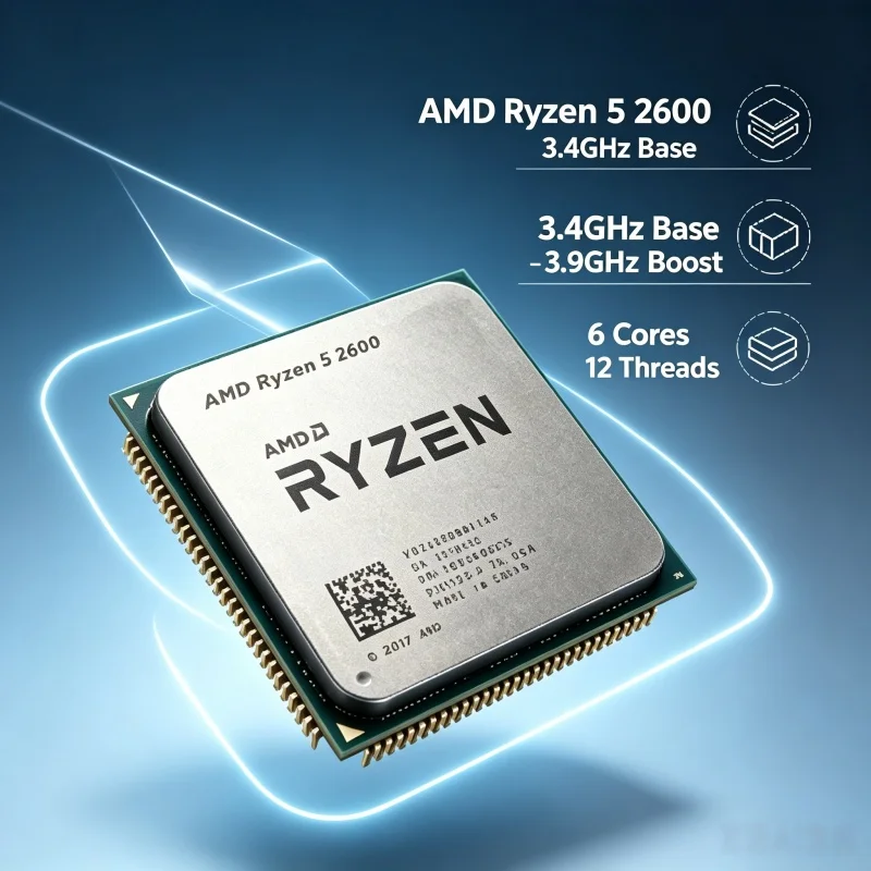Pc Gaming Entry - Evrensel AM4 Soket İşlemci Ryzen 5