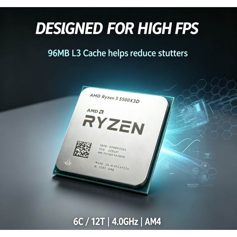 Pc Gaming Ryzen 5 - AMD Ryzen 5 5500X3D DIY Oyun