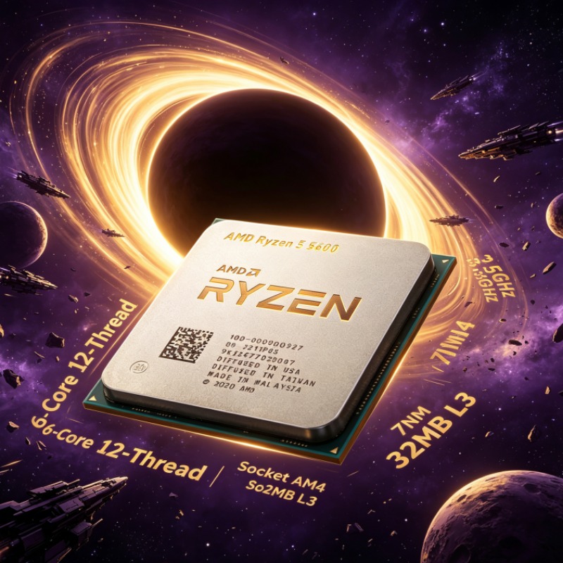 Pc Gaming Ryzen 5 - Ryzen 5 5600 6 Çekirdekli 12