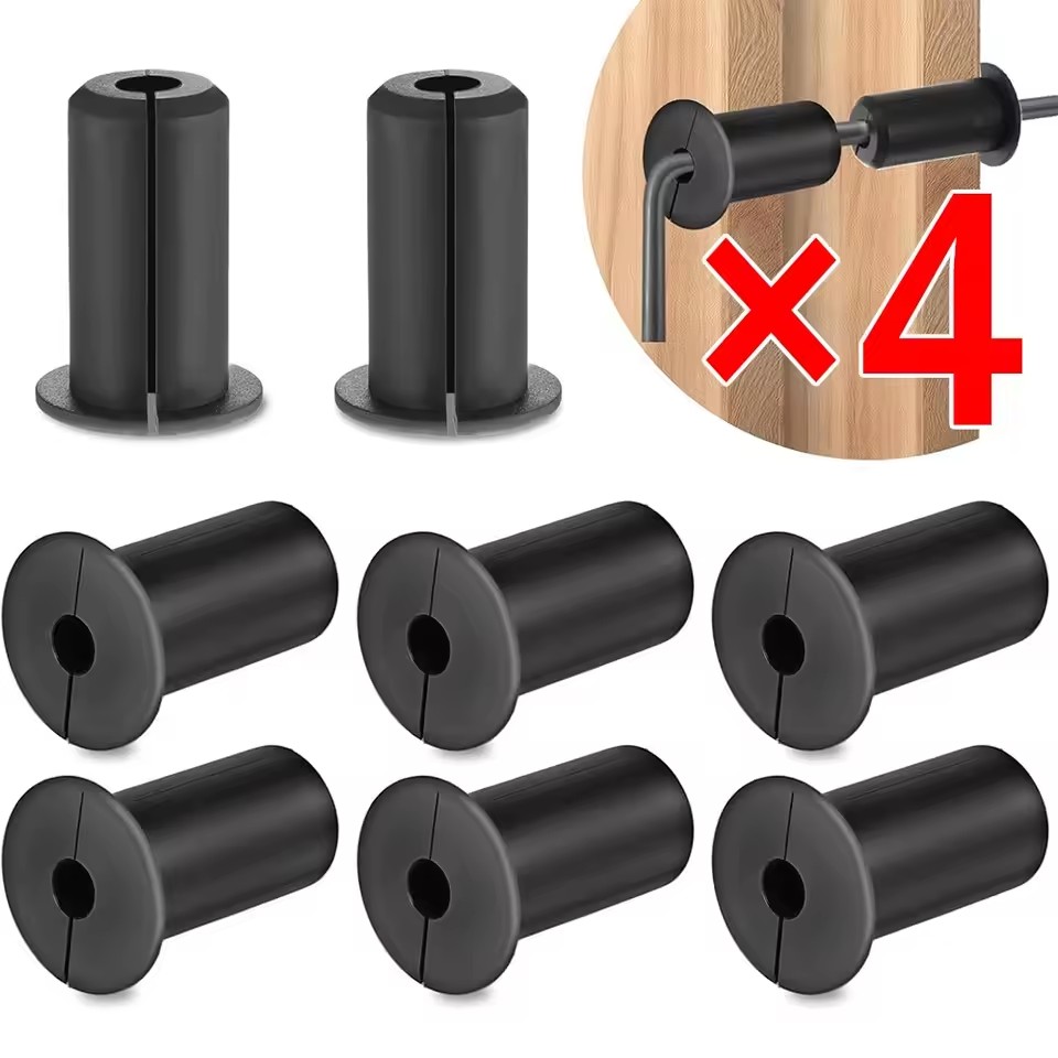 Cable Management Sleeve - 2-4 adet Silikon Kablo Koruyucu Kılıf
