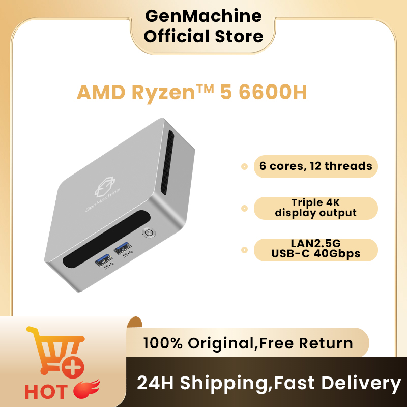 Pc Gaming Amd Ryzen 7 - GenMachine Ryzen 6600H 6600U 6800H Mini