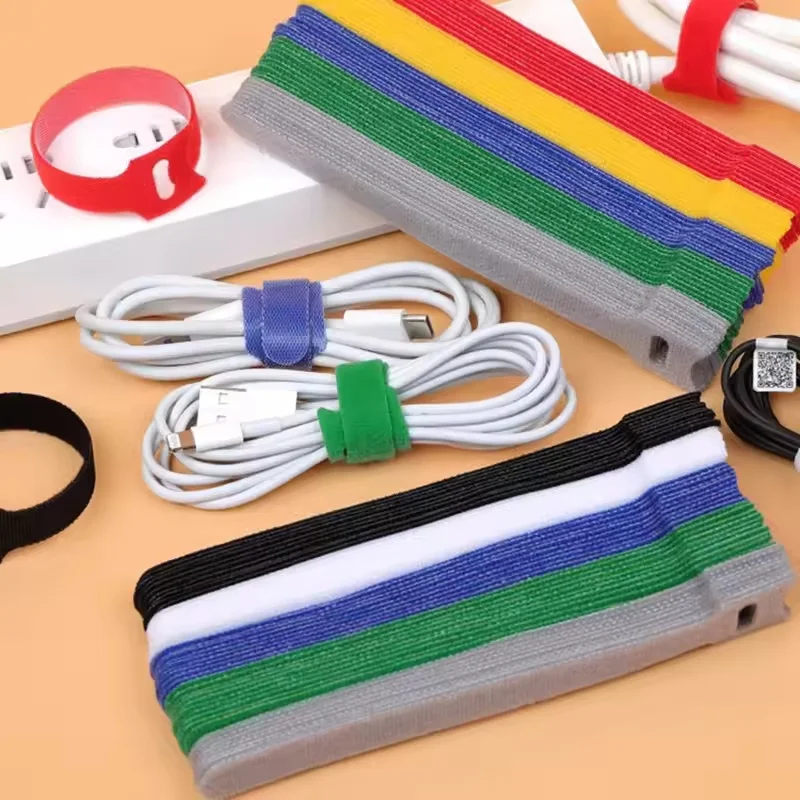 Cable Management Sleeve - 10/30/50 adet USB kablo düzenleyici sarıcı
