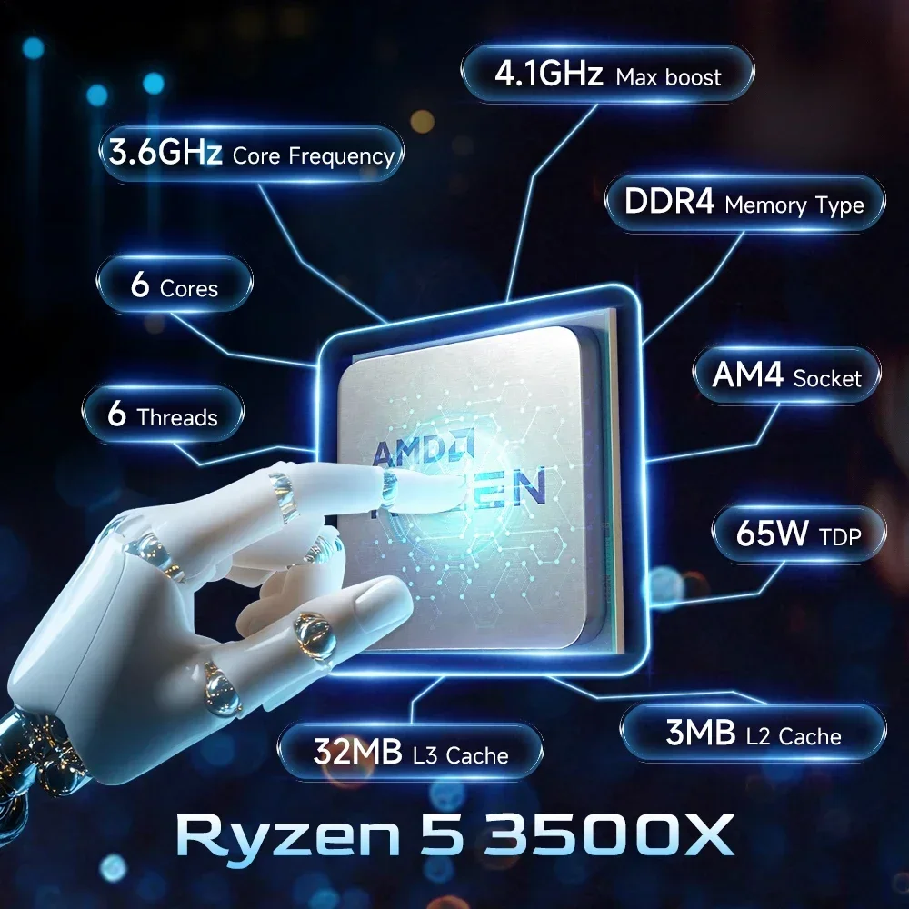 Yeni Kutulu Ryzen 5 3500X 6 Çe - Pc Gaming Entry incelemesi ve fiyatı