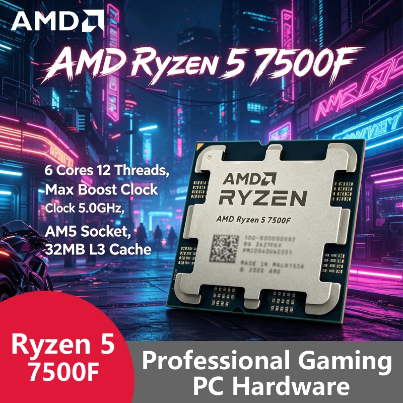 AMD Ryzen 5 7500F AM5 5nm Oyun - Pc Gaming Ryzen 5 incelemesi ve fiyatı