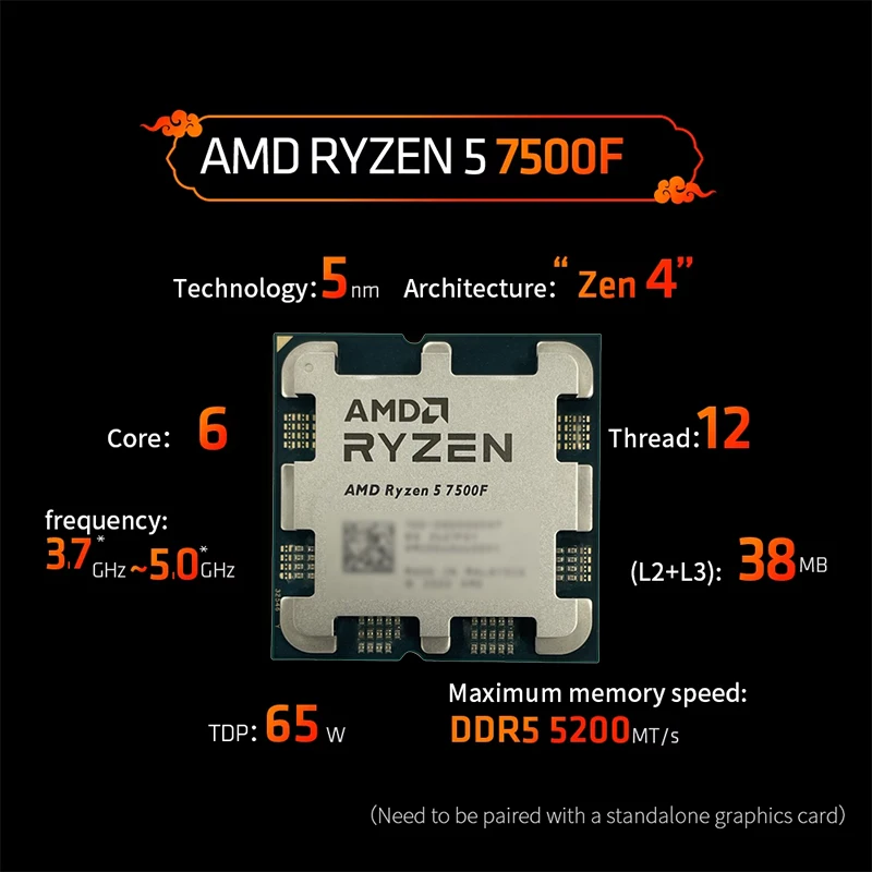 AMD Ryzen 5 7500F AM5 5nm Oyun - Pc Gaming Ryzen 5 incelemesi ve fiyatı