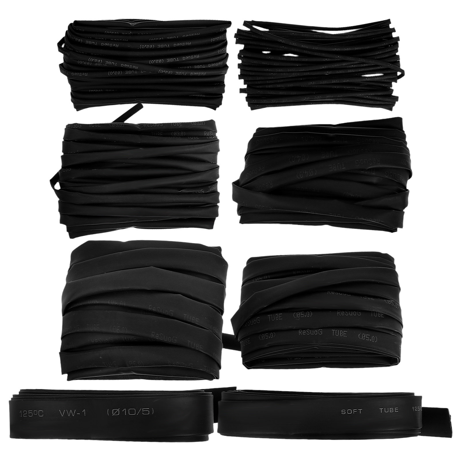 8 Parça Ağır Hizmet Tipi Isı B - Cable Management Sleeve incelemesi ve fiyatı