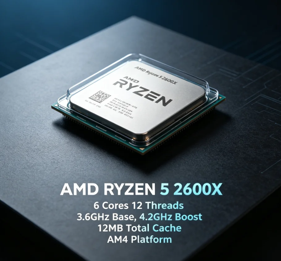 AMD R5 2600X 12nm Kutusuz İşle - Pc Gaming Ryzen 5 incelemesi ve fiyatı