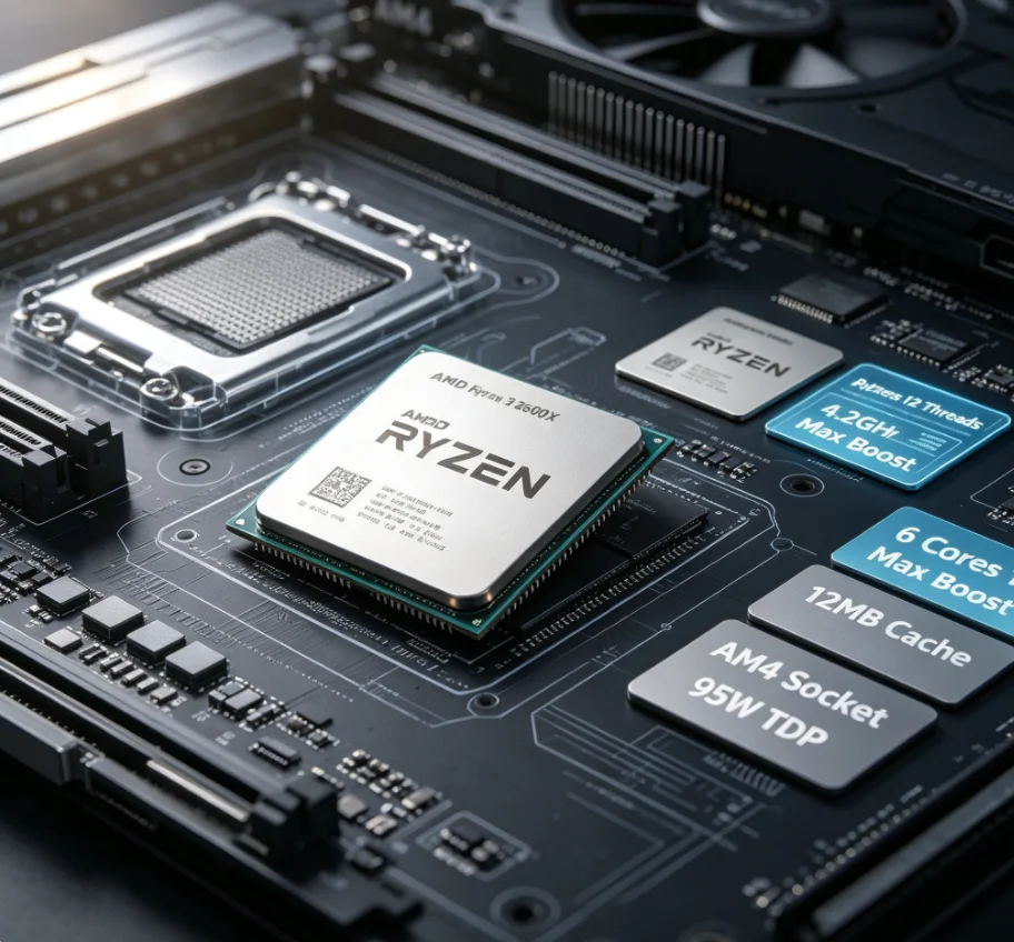 AMD R5 2600X 12nm Kutusuz İşle - Pc Gaming Ryzen 5 incelemesi ve fiyatı