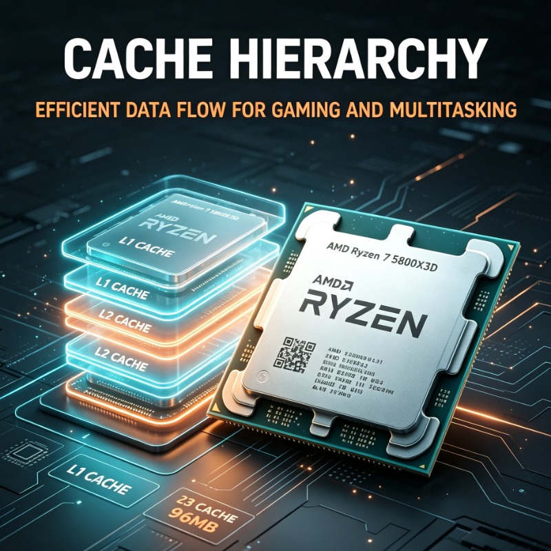 Ryzen 7 5800X3D PC Oyun İşlemc - Pc Gaming Amd Ryzen 7 incelemesi ve fiyatı