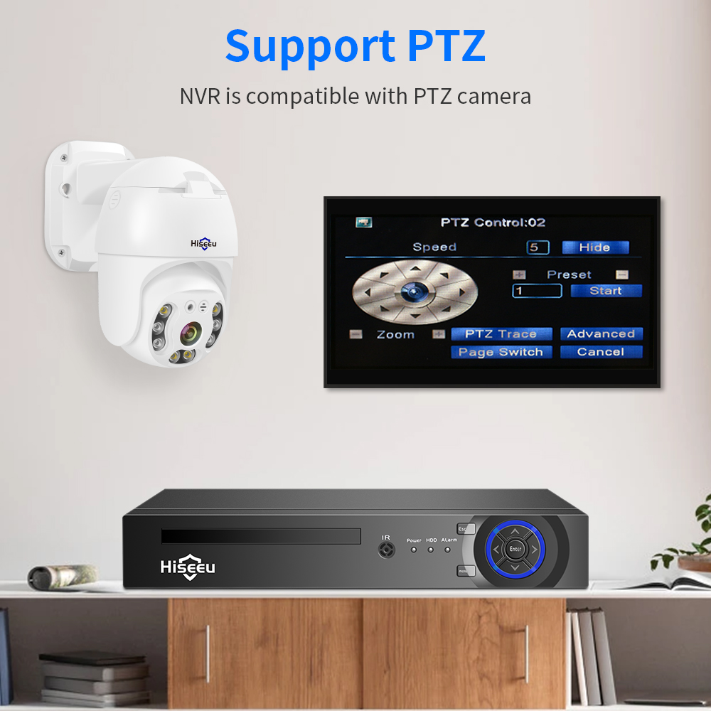 Hiseeu 4CH 10CH 16CH 4K 8MP 5M - Webcam 4K incelemesi ve fiyatı