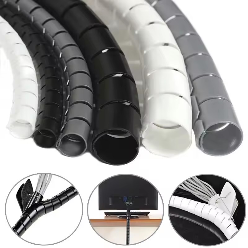 2M/1M Esnek Spiral Kablo Koruy - Cable Management Sleeve incelemesi ve fiyatı