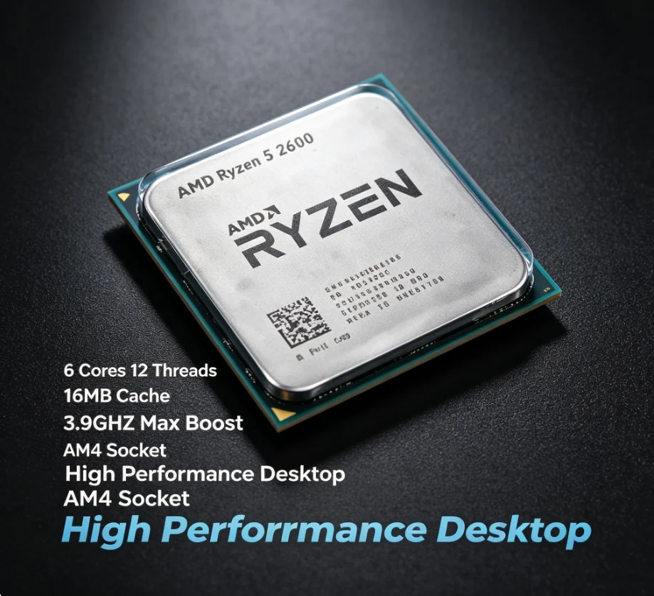 AMD R5 2600 AM4 CPU 6 Çekirdek - Pc Gaming Entry incelemesi ve fiyatı