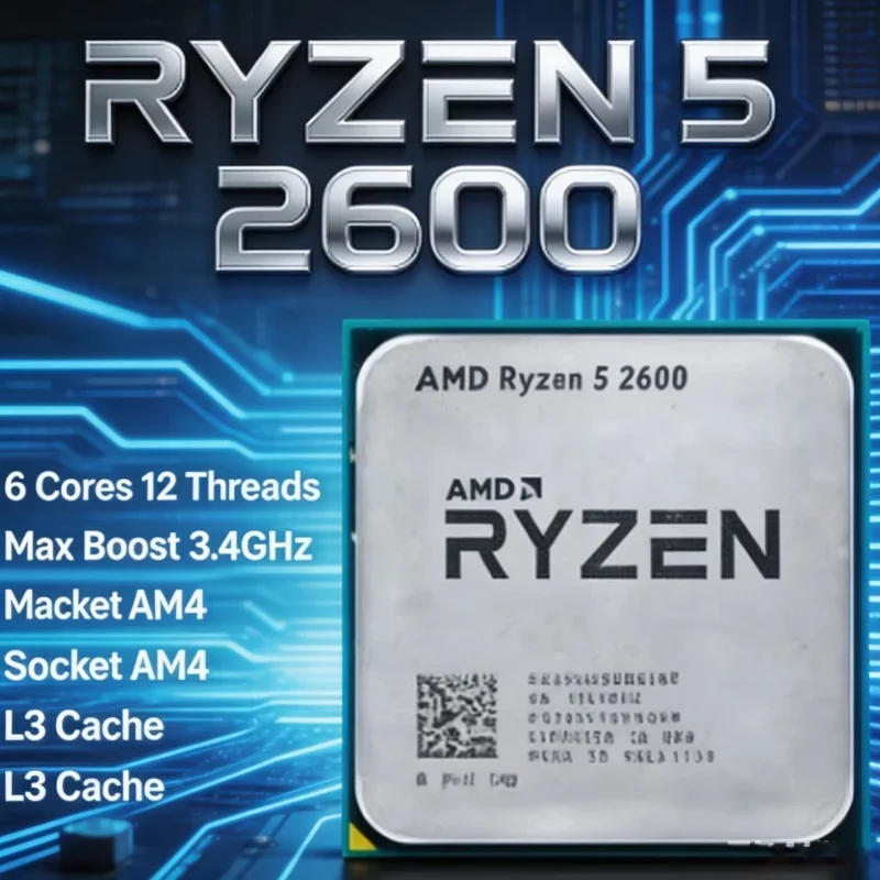 AMD Ryzen 5 2600 Giriş Seviyes - Pc Gaming Entry incelemesi ve fiyatı