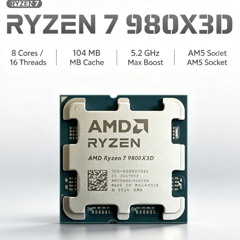 AMD Ryzen 7 9800X3D PC İşlemci - Pc Gaming Amd Ryzen 7 incelemesi ve fiyatı