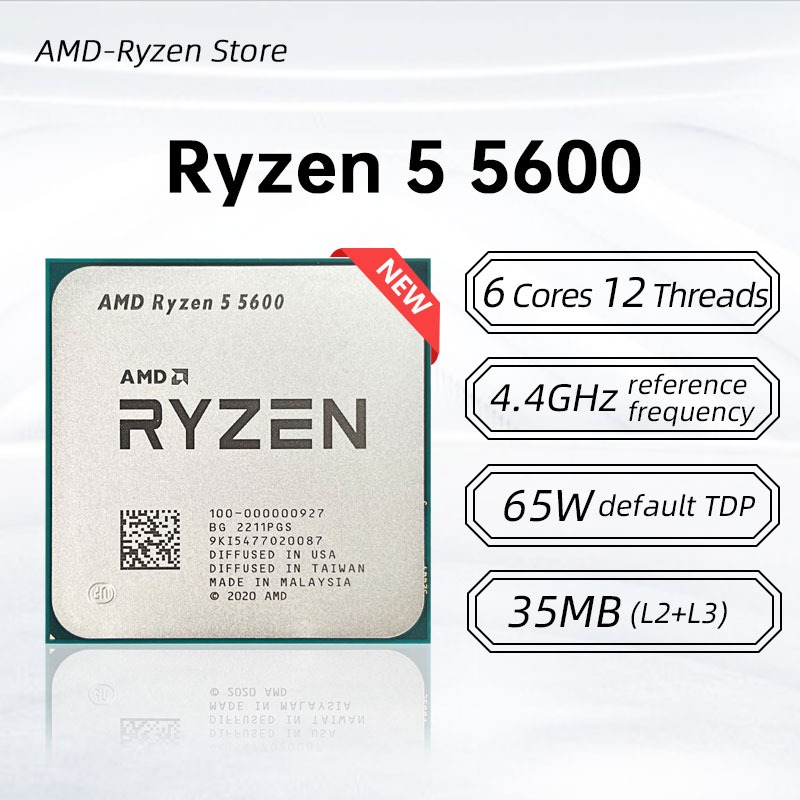 Ryzen 5 5600 6 Çekirdekli 12 İ - Pc Gaming Ryzen 5 incelemesi ve fiyatı