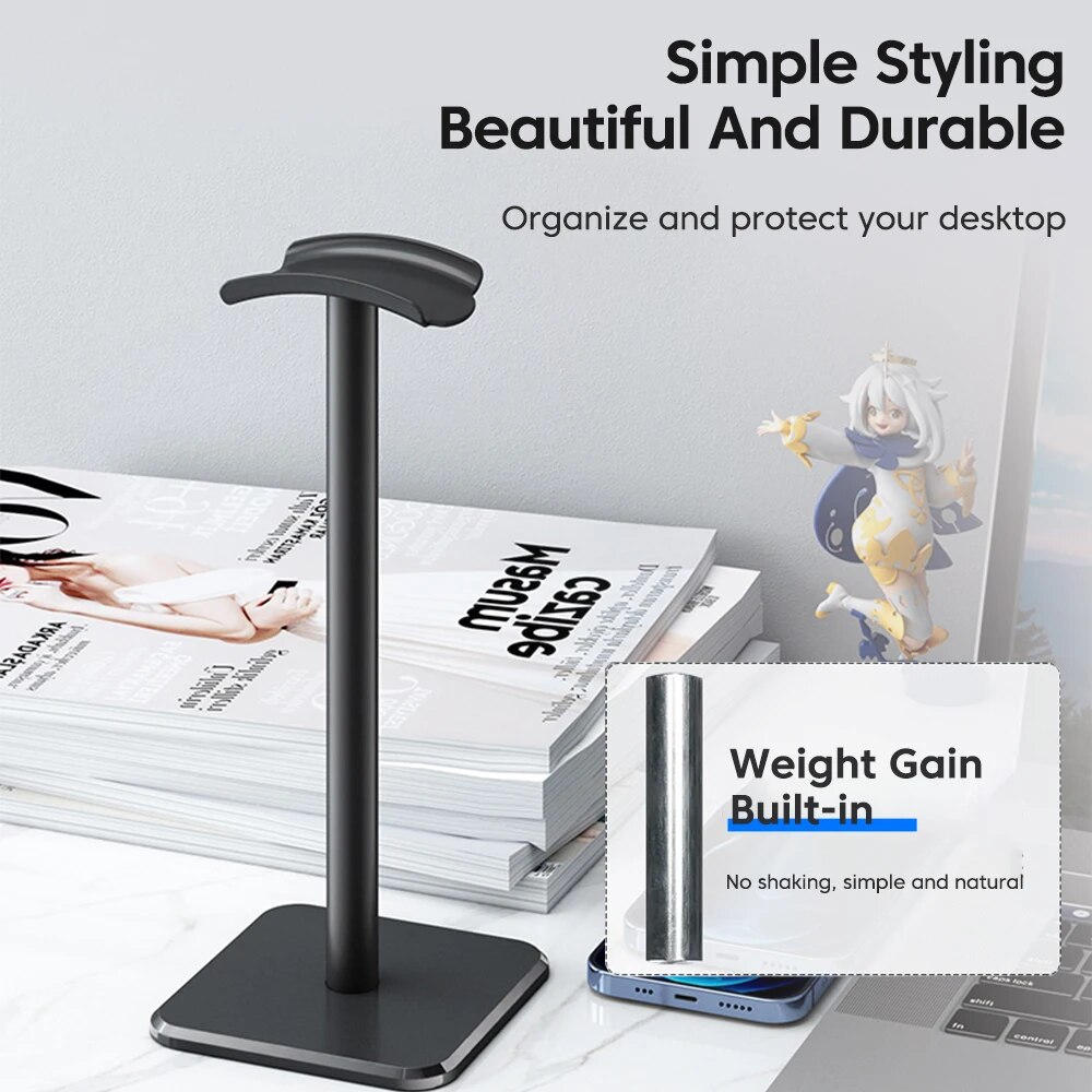 Evrensel Kulaklık Standı Alümi - Headset Stand incelemesi ve fiyatı