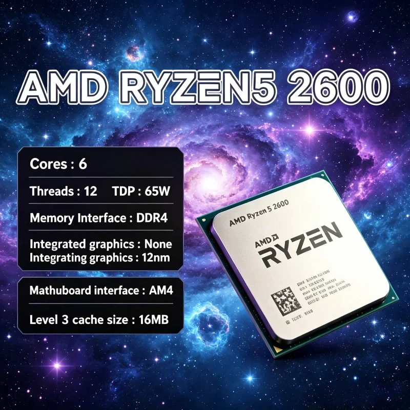 AMD Ryzen 5 2600 12nm Üretimli - Pc Gaming Entry incelemesi ve fiyatı