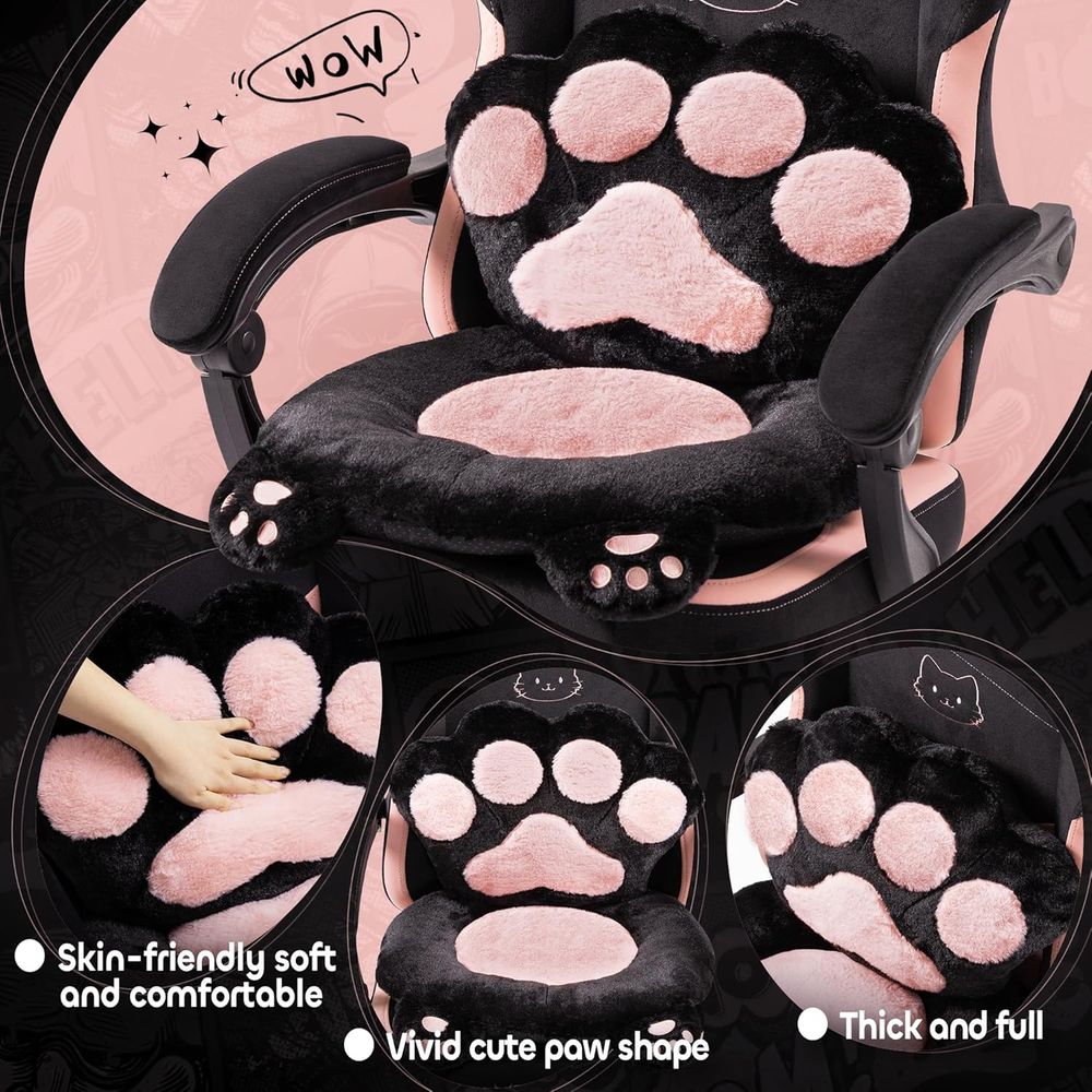 Pembe Oyun Koltuğu Kedi Kulakl - Pc Gaming Chair incelemesi ve fiyatı